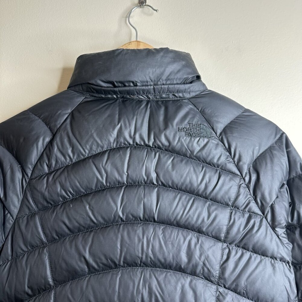 The North Face Long 600 Down Insulated Jacket Womens Black Small Parka Outdoor - Picture 12 of 16